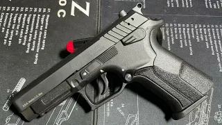 Unboxing pistola Grand Power LP380 cal. 380ACP, 9mm corto, 9x17 legal en México comprada Sedena Dcam