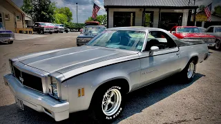 Test Drive 1977 Chevy El Camino SOLD $10,900 Maple Motors #668