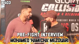 Hamicha over zijn ‘comeback’ op Collision 6 | Pre-Fight Interview | vs. Diaguely Camara 🇲🇦🥊