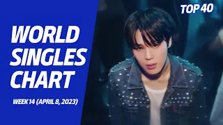 Top 40 Songs Of The Week | April 8, 2023 (World Singles Chart Week 14)