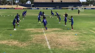 Cape Town City’s full training session