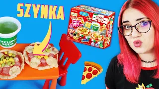 Miniaturowa PIZZA Z PROSZKU 🍕 Zestaw jedzenie DIY 👩‍🍳 Mini Japan #6