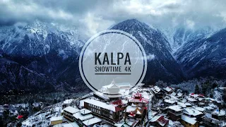 After Snow at Kalpa; Scenic 4K Droneshot