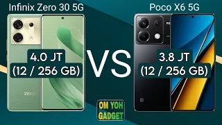 Poco X6 5G vs Infinix Zero 30 5G, Mana Yang Recommended??