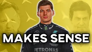 Max Verstappen to Mercedes in 2025 Might Just Work.....