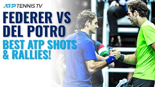 Roger Federer vs Juan Martin del Potro | Best ATP Shots & Rallies!