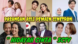 Pasangan Asli pemain sinetron Hidayah Cintayang tayang di SCTV