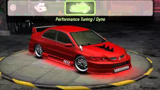 Need for speed Underground 2 tuning and Dyno track