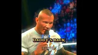 Randy orton attacks roman reigns | daddy's back 🐍🐍🐍 #wwe #rko #randyorton