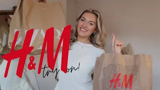 HUGE H&M try on HAUL!!! *new in* SPRING//SUMMER size 12!!!! (& Zara...)