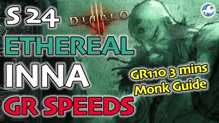 Inna Monk Speed Guide Season 24 Patch 2.7.1 Ethereal Items (Crush GR110 in 2.5m with 9k Dex)