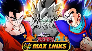 200% LEADER SKILL BUFF! LEVEL 10 LINKS 100% RAINBOW STAR TEQ ULTIMATE GOHAN! (DBZ: Dokkan Battle)