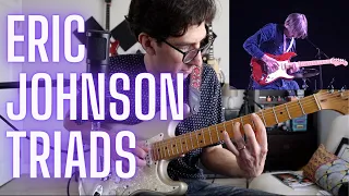 Eric Johnson Technique - Spread Triads - Guitar Lesson