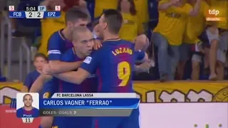 SEMIFINAL | Jogo Completo  Barcelona X Elpozo Murcia | 1º Jogo Liga Espanhola de Futsal 2017/2018