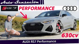 Prueba Audi RS7 Performance 2023 . Evolucionado y con más potencia que nunca.