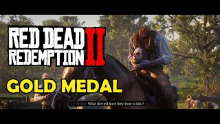 Red Dead Redemption 2 -  Mission 47 - Horsemen, Apocalypses [Gold Medal] (1440p)