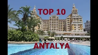 TOP 10 BEST 5 STAR HOTELS ANTALYA, TURKEY 2018