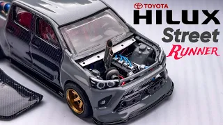 Toyota Hilux Street Runner Majorette Custom