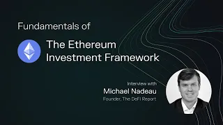 The Ethereum Investment Framework: History, tech, economics, ETH price targets, and more!