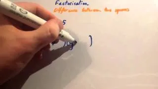 Difference between two squares - Corbettmaths