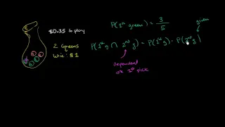 54. Giới thiệu xác suất phụ thuộc | Xác suất và thống kê | Khan Academy