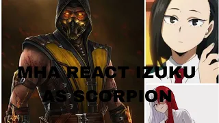 MHA REACT IZUKU AS SCORPION SHIP IZUKUXMOMOXSHOKA