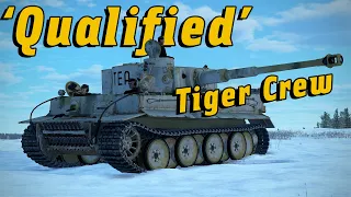 Four Idiots In A Tiger, How Hard Can It Be? | IL-2 Tank Crew in VR