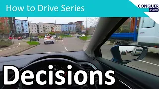 Decisions at roundabouts and junctions. When should you go?