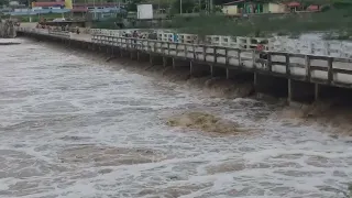 Após 11 anos, primeira enchente do Rio Paraíba