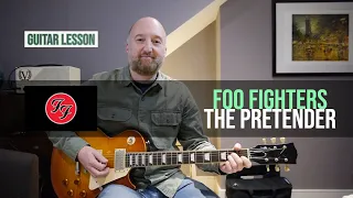 FOO FIGHTERS "The Pretender" Guitar Lesson | Dave Grohl :-)