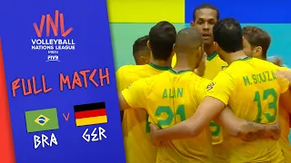 Brazil 🆚 Germany - Full Match | Men’s Volleyball Nations League 2019