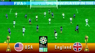 FIFA 23 | USA vs England | FIFA women's world cup 2023 final | EA Sports PC Gameplay