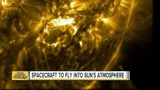 Spacecraft to fly into sun's atmosphere