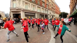 Cancer Charity Flash Mob London