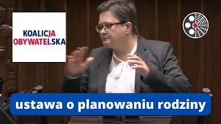 Katarzyna Lubnauer - ustawa o planowaniu rodziny