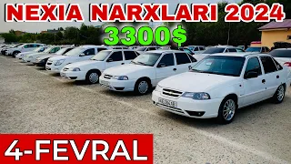 4 fevral NEXIA 2 NARXLARI 2024 NEXIA 1 NARXLARI 2024 SAMARQAND MaSHINA BOZORI 2024