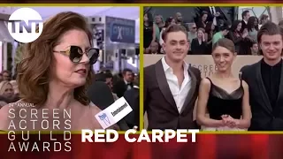 Susan Sarandon: Red Carpet Interview | 24th Annual SAG Awards | TNT