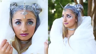 🦄 Unicorn Half-Up Hairstyle | DIY Halloween Costumes | Cute Girls Hairstyles 🦄