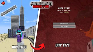 I Died in Desert Only World in Minecraft Hardcore ( Hindi )