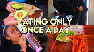 OMAD WHAT I EAT IN A DAY | What I Eat To Break My Fast | Rosa Charice