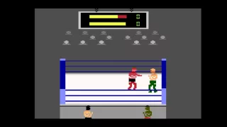 Title Match Pro Wrestling (Atari 2600) Gameplay