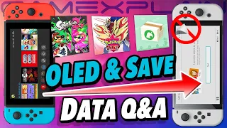 DON'T PEEL YOUR OLED + Will Pokémon & Splatoon 2 Save Data Transfer to Switch OLED? (& More Qs!)