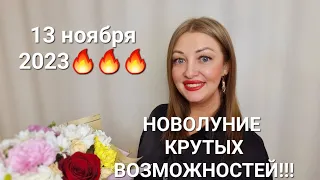 СУПЕР МОЩНОЕ НОВОЛУНИЕ 13 НОЯБРЯ 2023❗️❗️❗️ВСЕ ЗНАКИ ЗОДИАКА❗️ АНАСТАСИЯ