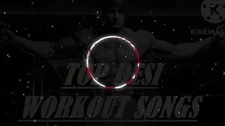 TOP DESI WORKOUT SONGS 💪 GYM Motivation #Gym #motivationalvideo #trendingvideo #hindisongs