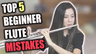 Top 5 Beginner Flute MISTAKES (AND HOW TO FIX THEM FAST!)