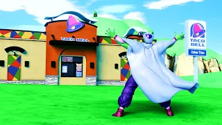 Piccolo Finally Finds Taco Bell but its 3D [Blender Animation]