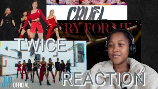 Twice "Cruel", "Cry for me" & "Talk that talk" Reaction