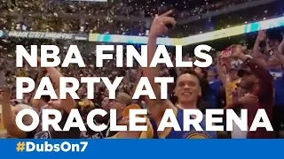 Oracle Arena was epicenter of excitement as Warriors won NBA Finals