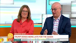 Trump Denies Being Late for The Queen | Good Morning Britain