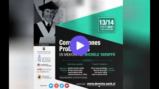 [Día 1]Seminario "Conversaciones probatorias. En memoria de Michele Taruffo"